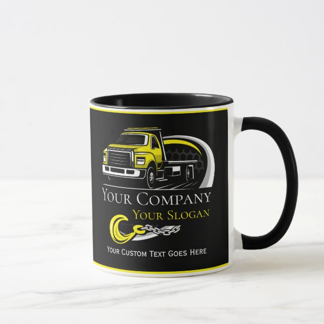 Berufliches Schleppunternehmen, Abschleppdienst Tasse (Rechts)