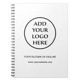 Berufliches Schlichtes Logo für Unternehmen Notizblock