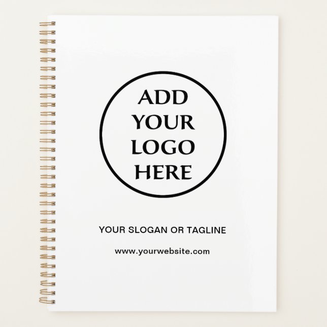 Berufliches Schlichtes Logo für Unternehmen Planer (Vorderseite)