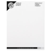 Berufliches Schwarz-Grau-Geschäft mit Monogramm