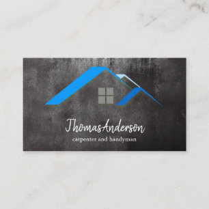 Berufliches Schwarzes Gebäude Visitenkarte