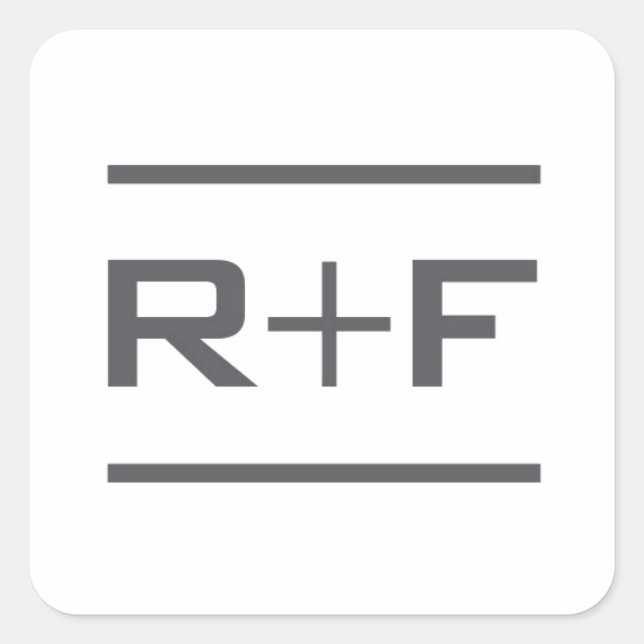 Berufliches Siegel für die Post Quadratischer Aufkleber (Vorderseite)