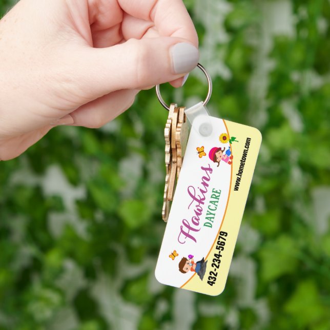 Berufliches Tagesgeschäft Schlüsselanhänger (Hand)