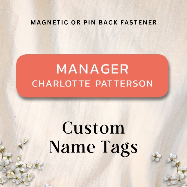 Berufliches Unternehmen für Mitarbeiter Namensschild (Von Creator hochgeladen)