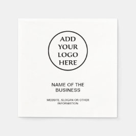 Berufliches Unternehmen Ihr Logo für Ihr Unternehm Serviette