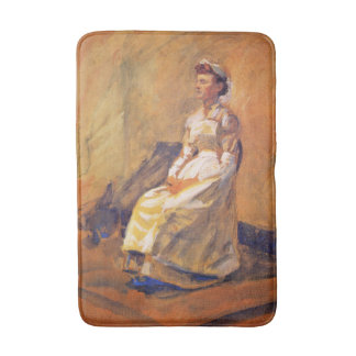 Berufskrankenschwester (von John French Sloan) Badematte
