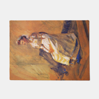 Berufskrankenschwester (von John French Sloan) Fußmatte
