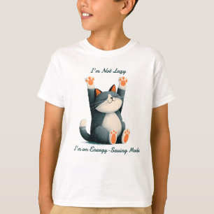 Berufsschläfer Lustige schlafende Katze T-Shirt