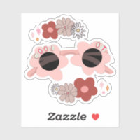 BerufstherapeutIn Fun Floral Sonnenbrille