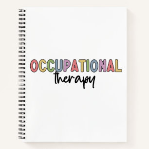 Berufstherapie OT Student Grad Geschenke Notizbuch