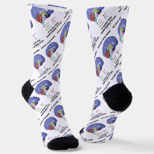 Beruhige deinen Geist, es gibt dir etwas zu tun Socken