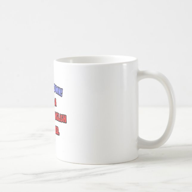 Beruhige dich .. Ich bin Englischlehrerin Tasse (Rechts)