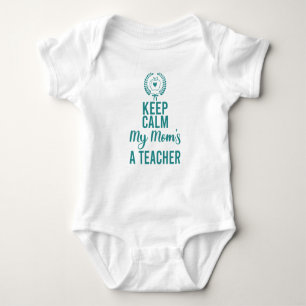 Beruhige die Lehrerin meiner Mama Baby Strampler