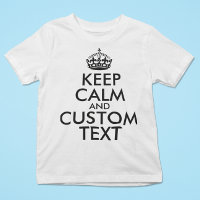 Beruhigen behalt und erstellen Sie Ihren eigenen T