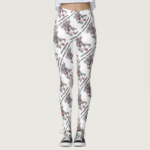 Beruhigen Sie Ihr Herz mit dem Glück Anatomie Rats Leggings