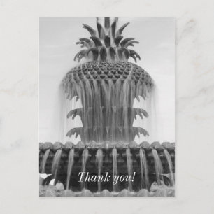 Beruhigende Ananas Postkarte