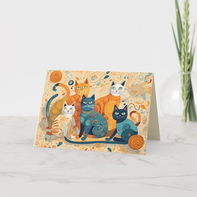 beruhigende Grußkarte Karte (Vorderseite)