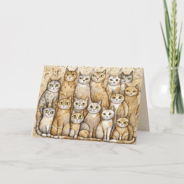 beruhigende Grußkarte Karte (Vorderseite)