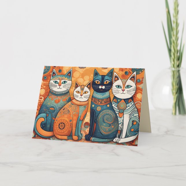 beruhigende Grußkarte Karte (Vorderseite)