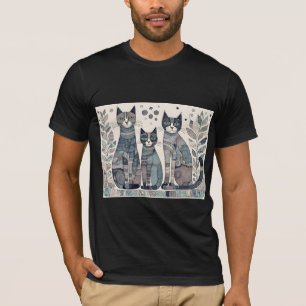Beruhigende Katzen Tri-Blend-Shirt  T-Shirt