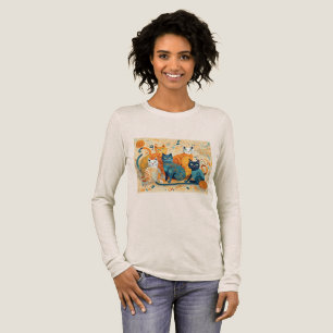Beruhigende Katzen Tri-Blend-Shirt Tri-Blend Shirt