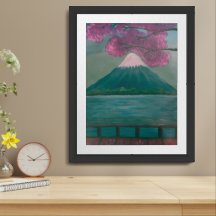Beruhigende Naturwandkunst