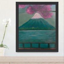 Beruhigende Naturwandkunst
