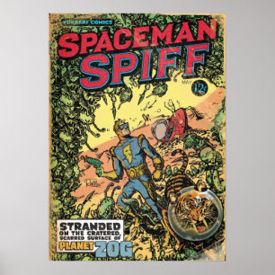 Beruhigung des Spiffy Spaceman Poster