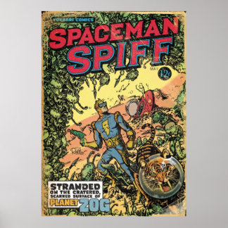 Beruhigung des Spiffy Spaceman Poster