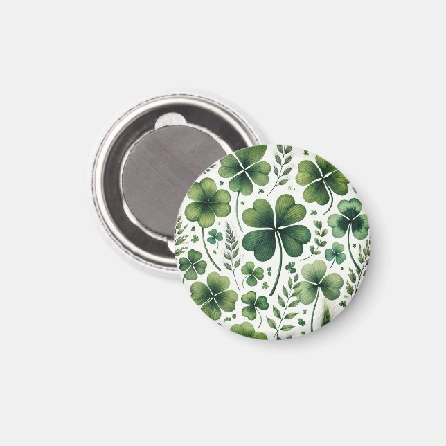 Beruhigung von Clovers Magnet (Vorderseite/Rückseite)