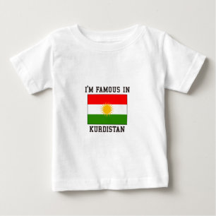 Berühmt im Kurdistan Baby T-shirt