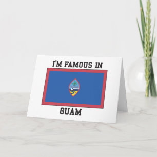 Berühmt in Guam Karte