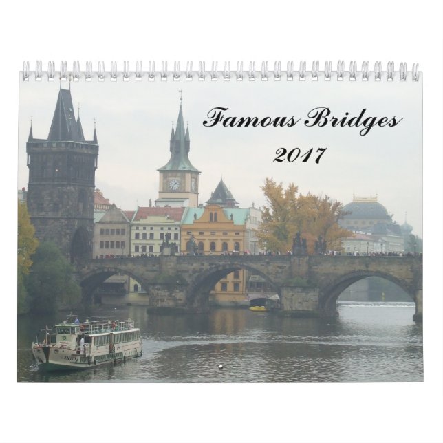 Berühmte Brücken 2017 Kalender (Titelbild)