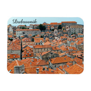 Berühmte Dächer der Altstadt von Dubrovnik - Dalma Magnet