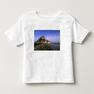 Berühmte Festung Le Mont St. Michel auf der Insel Kleinkind T-shirt