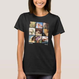 Berühmte Gemälde von Alexandre Cabanel Gitter T-Shirt