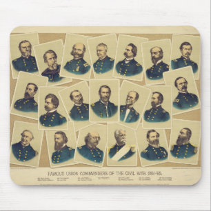 Berühmte Gewerkschafts-Kommandanten des zivilen Mousepad