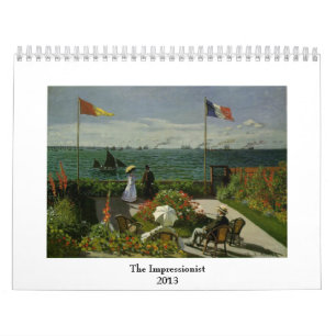 Berühmte Impressionist-Malereien 2013 Kalender