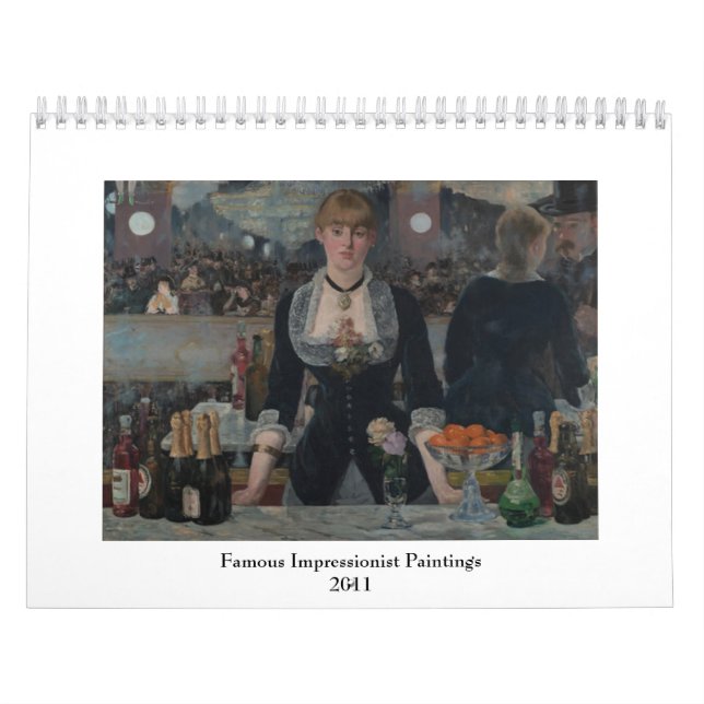 Berühmte Impressionist-Malereien Kalender (Titelbild)