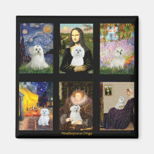 Berühmte Kunst Malteser Komposit Magnet
