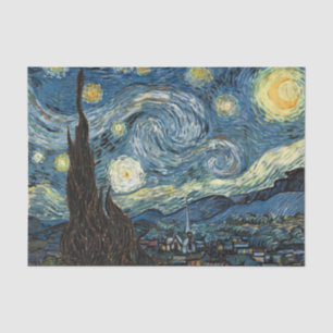 Berühmte Kunst, Starry Night, Van Gogh Seidenpapier