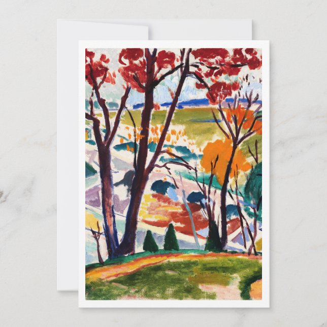 Berühmte Landschaftsbrücke Huntingdon Valley by Sa Einladung (Vorderseite)