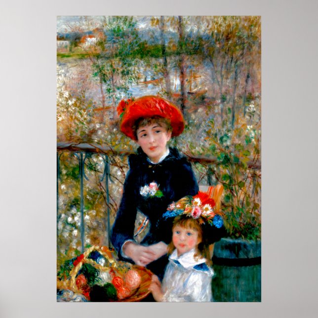 Berühmte Malerei - Pierre Auguste Renoir Poster (Vorne)