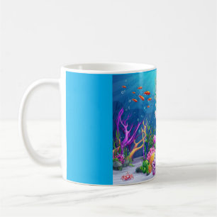 Berühmte Meerjungfrau Kaffeetasse