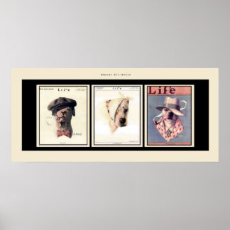 Berühmte Pit Bulls Poster