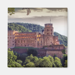 Berühmte Schlossruinen, Heidelberg, Deutschland Magnet