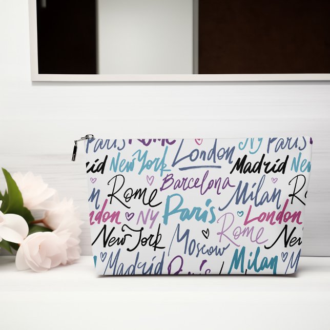 Berühmte Städte der Welt Zubehörtasche (Von Creator hochgeladen)