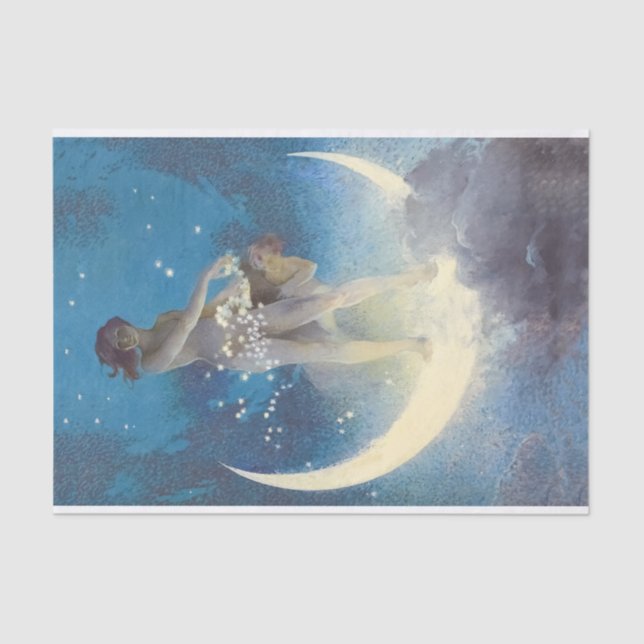 Berühmte Stars für das Gemälde im Frühling (1927) Seidenpapier (Vorderseite)