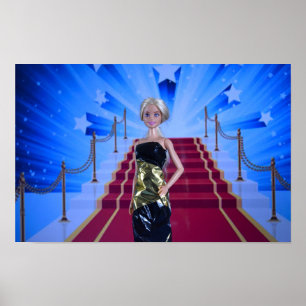 Berühmte Stars und Berühmtheiten Poster