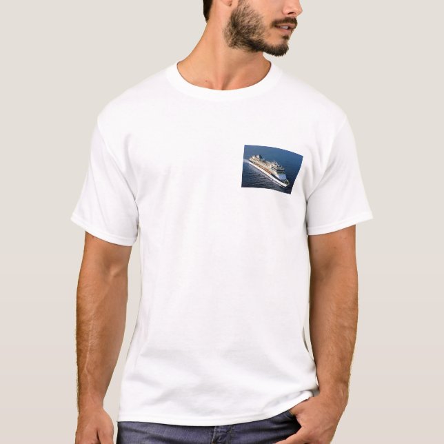 Berühmtengipfel-T - Shirt mit Route (Vorderseite)